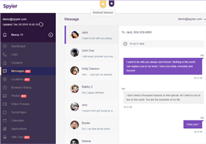 Spy Girlfriend Android Phone